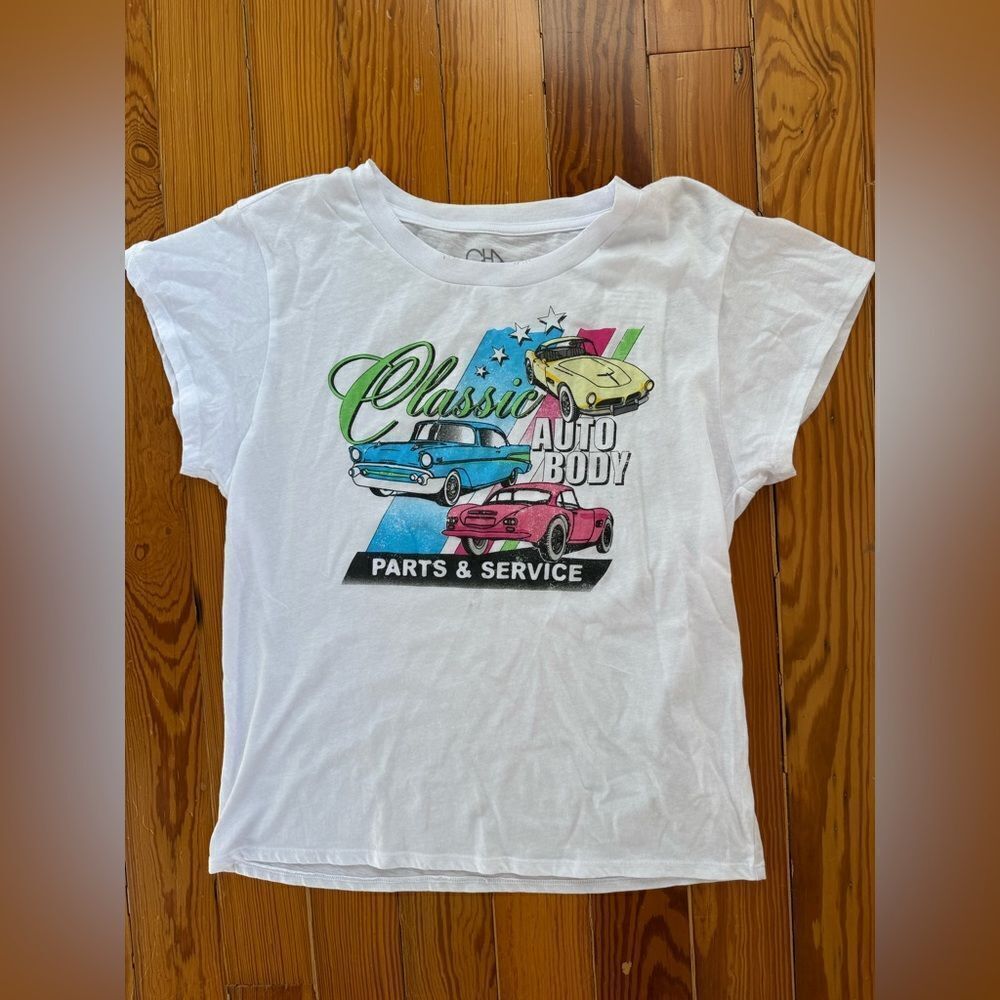 NWT Chaser Classic Autobody Parts and Service Tshirt